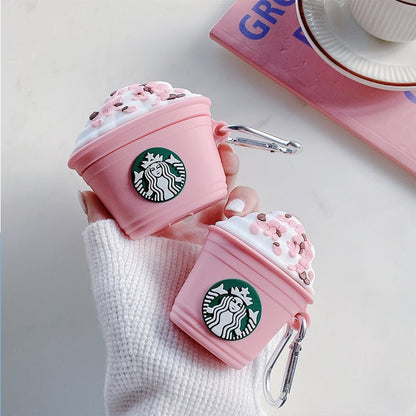 Pink SB Frappuccino AirPods Pro Case