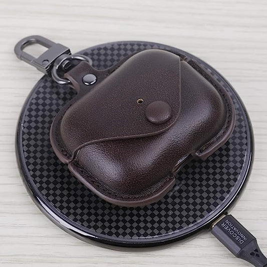 Brown Hanging Leather AirPods 3 Case