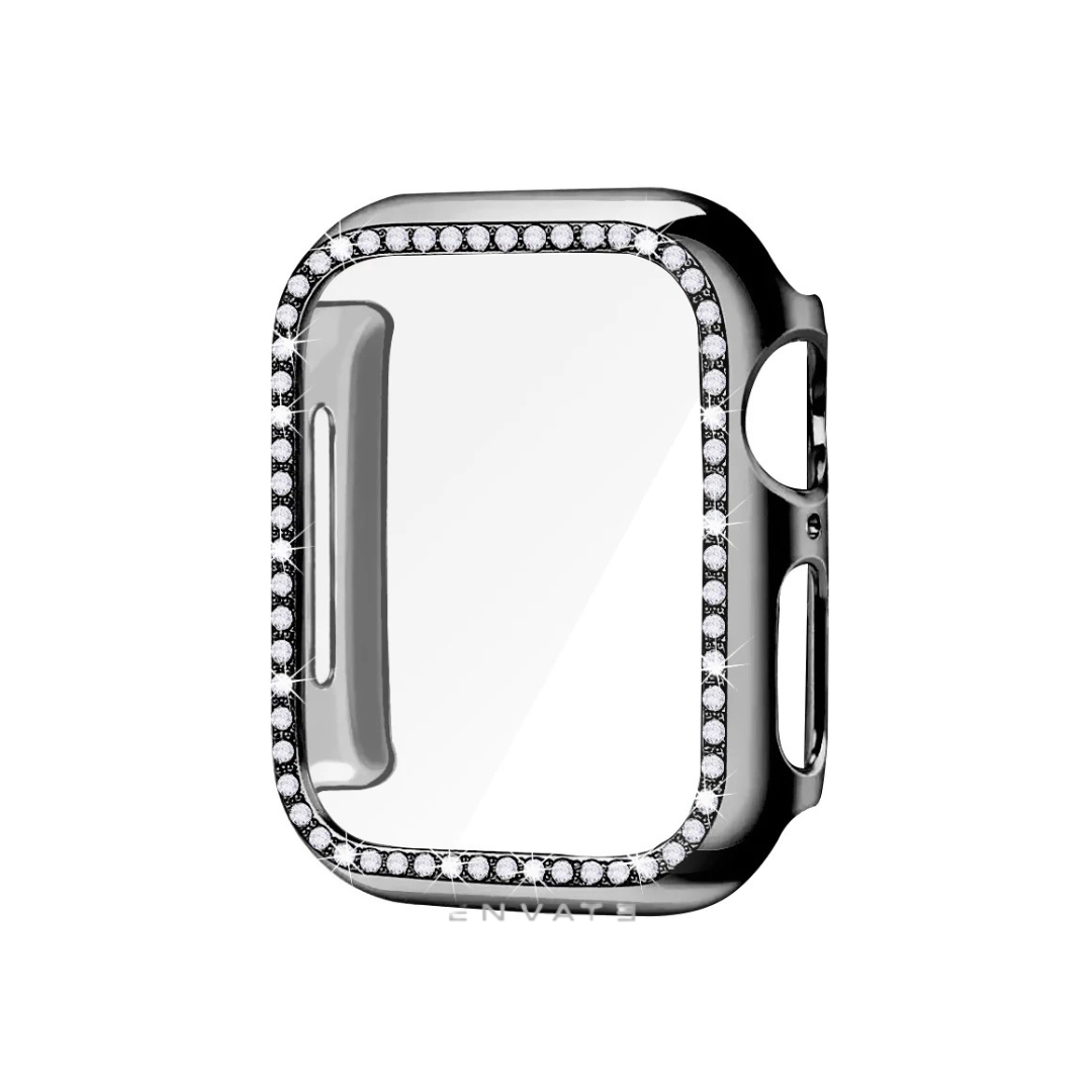 Blue Diamond Bumper Glass For Apple Watch