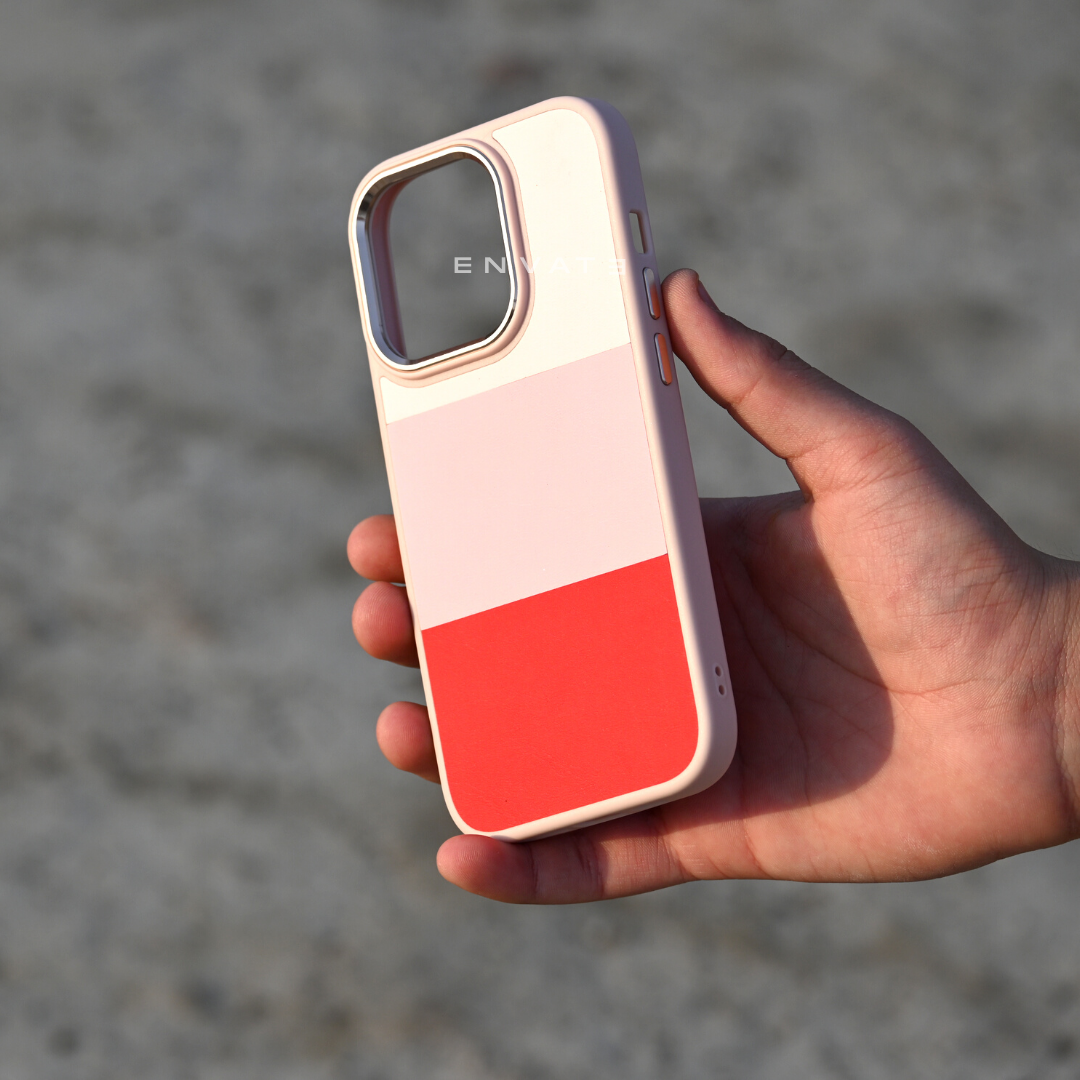 Blush kaleidoscopic Soft Case For Iphone