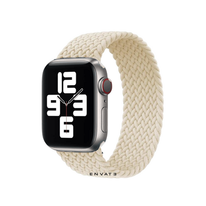 Starlight Braided Solo Loop Strap For Apple Watch