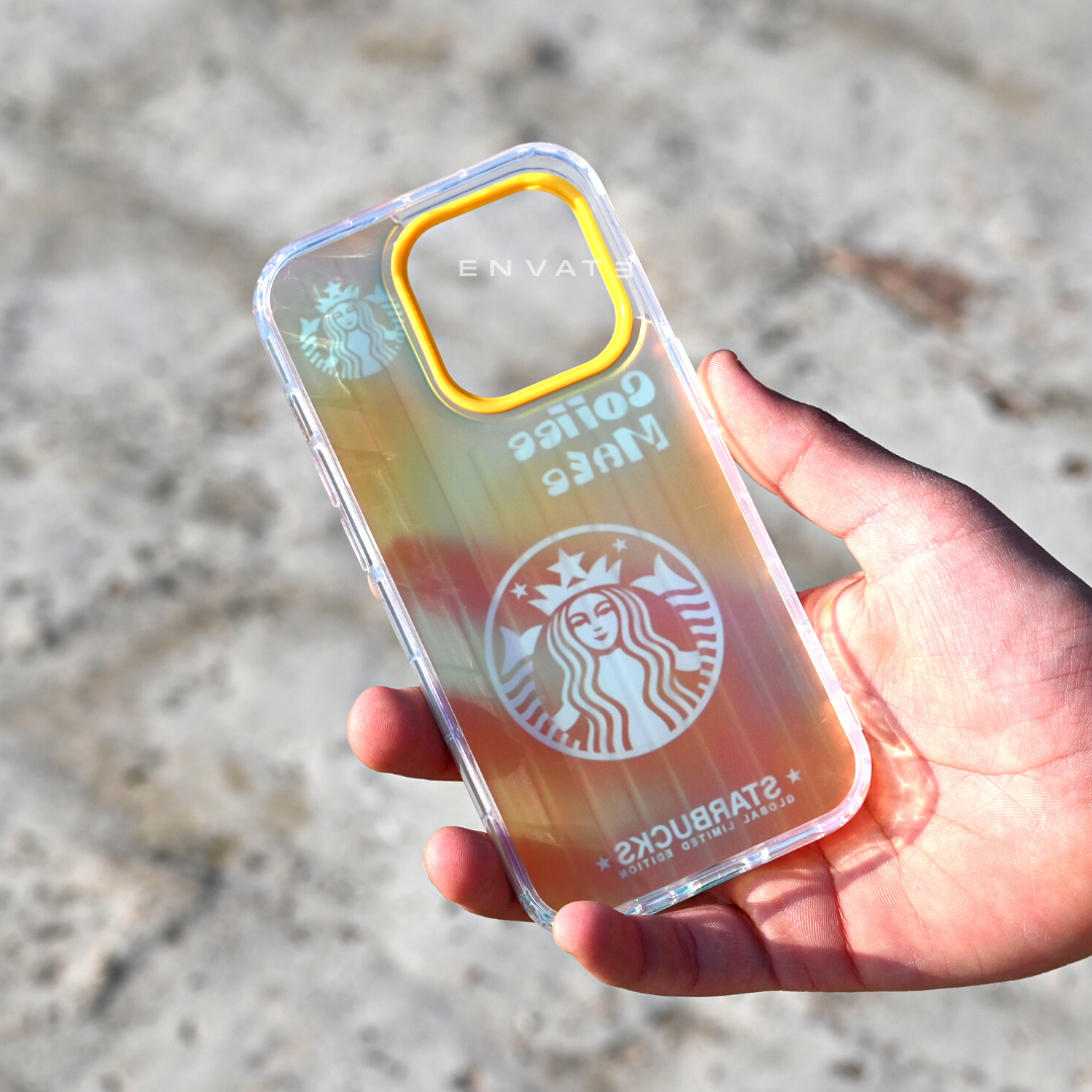 Coffee Make Reflective Print Case For Iphone