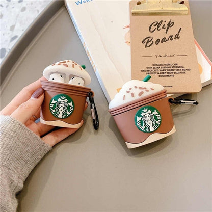 Brown SB Frappuccino AirPods 1&2 Case