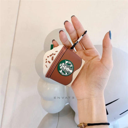 Brown SB Frappuccino AirPods 1&2 Case