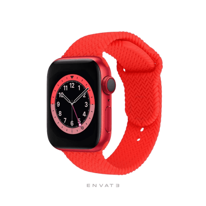 Black Braided Style Sports Strap For Apple Watch