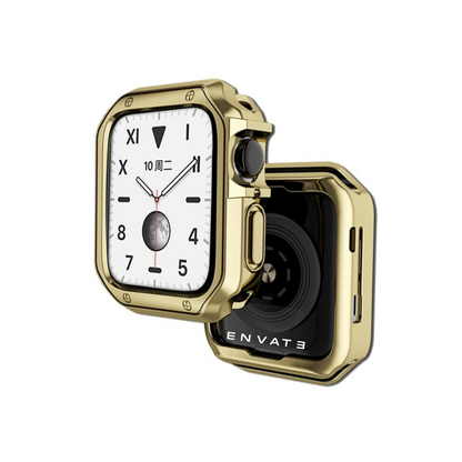 Gold Chrome Soft Bumper Case For Apple Watch