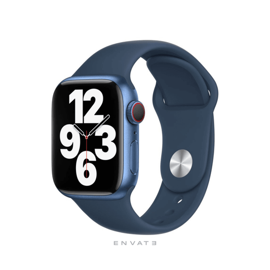 Blue Sports Band Strap For Apple Watch