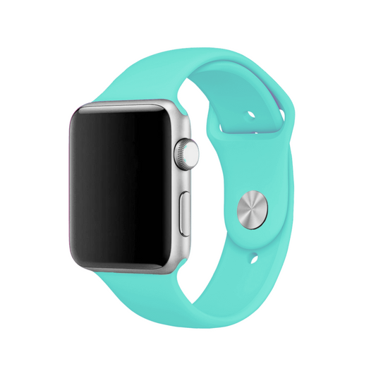 Aqua Marine Sports Band Strap For Apple Watch