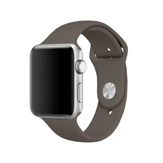 Ash Grey Sports Band Strap For Apple Watch