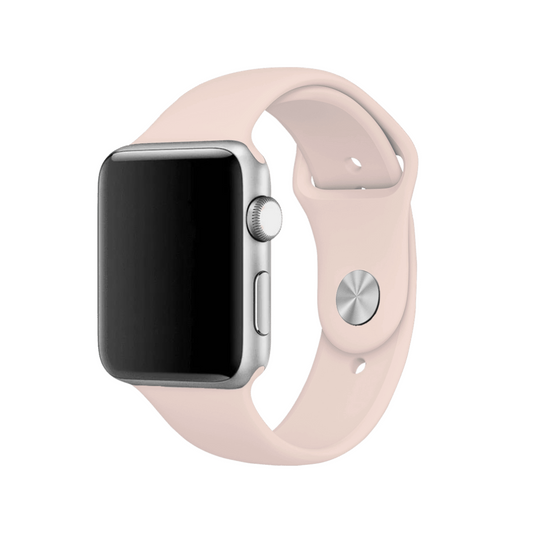 Baby Pink Sports Band Strap For Apple Watch