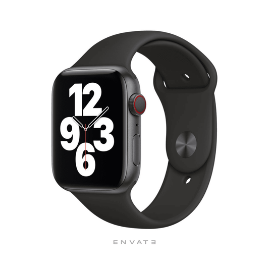 Black Sports Band Strap For Apple Watch