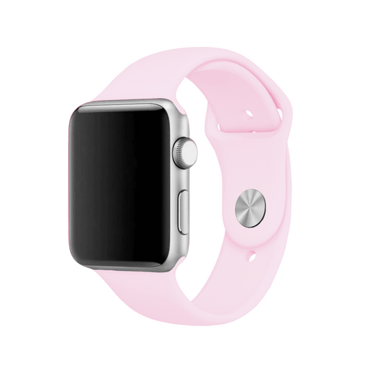 Blush Pink Sports Band Strap For Apple Watch