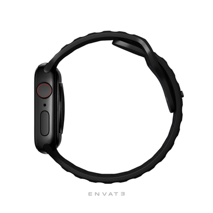 Black Gymr Lock Strap For Apple Watch