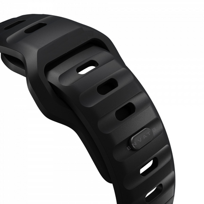 Black Gymr Lock Strap For Apple Watch