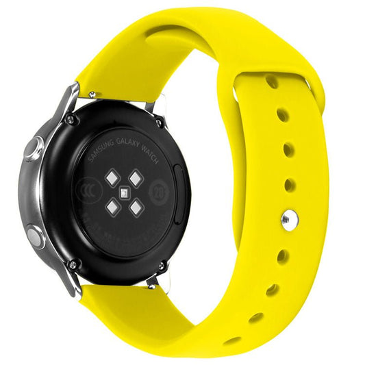 Yellow Sports Band For Android Watch 20MM & 22MM