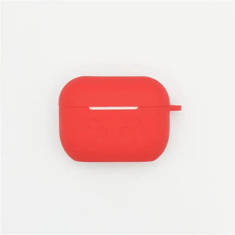 Red Anti- Slip Silicone AirPods Pro Case