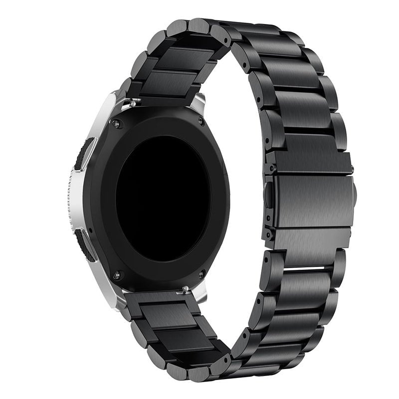 Black Classic Metal Strap For Android Watch