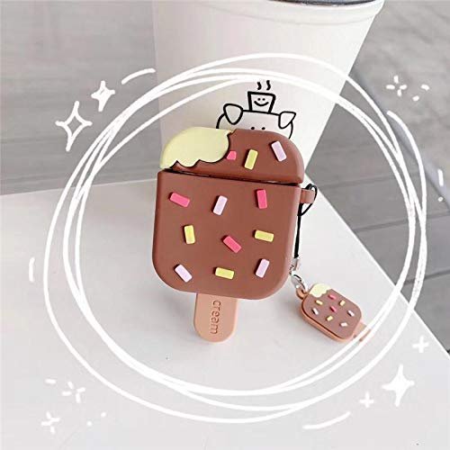 Brown Chocobar Ice Cream Cartoon AirPods Pro 2 Case