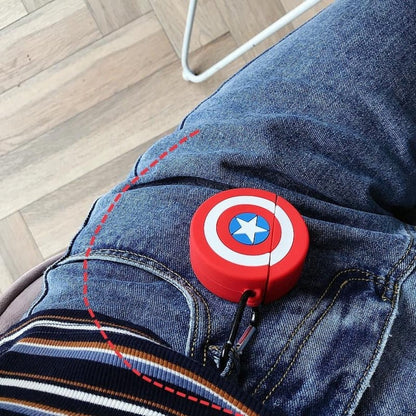 Captain America Shield Shaped AirPods Pro Case