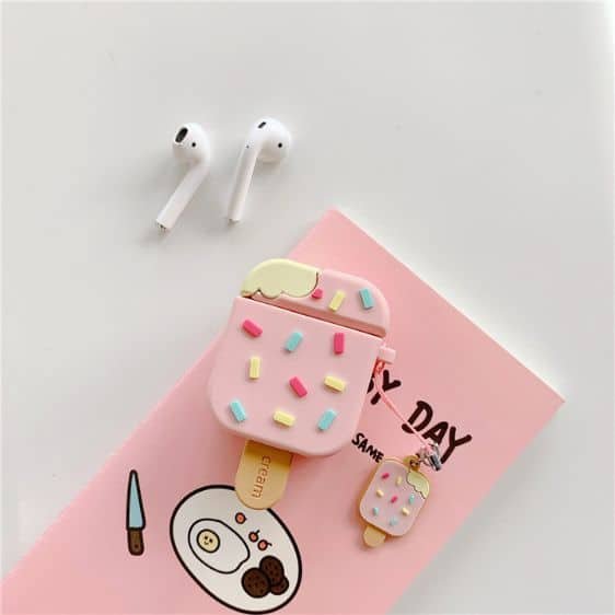 Strawberry Ice Cream Cartoon AirPods Pro 2 Case