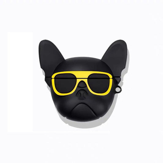 Yellow Hip Hop French Bull Dog AirPods 3 Case