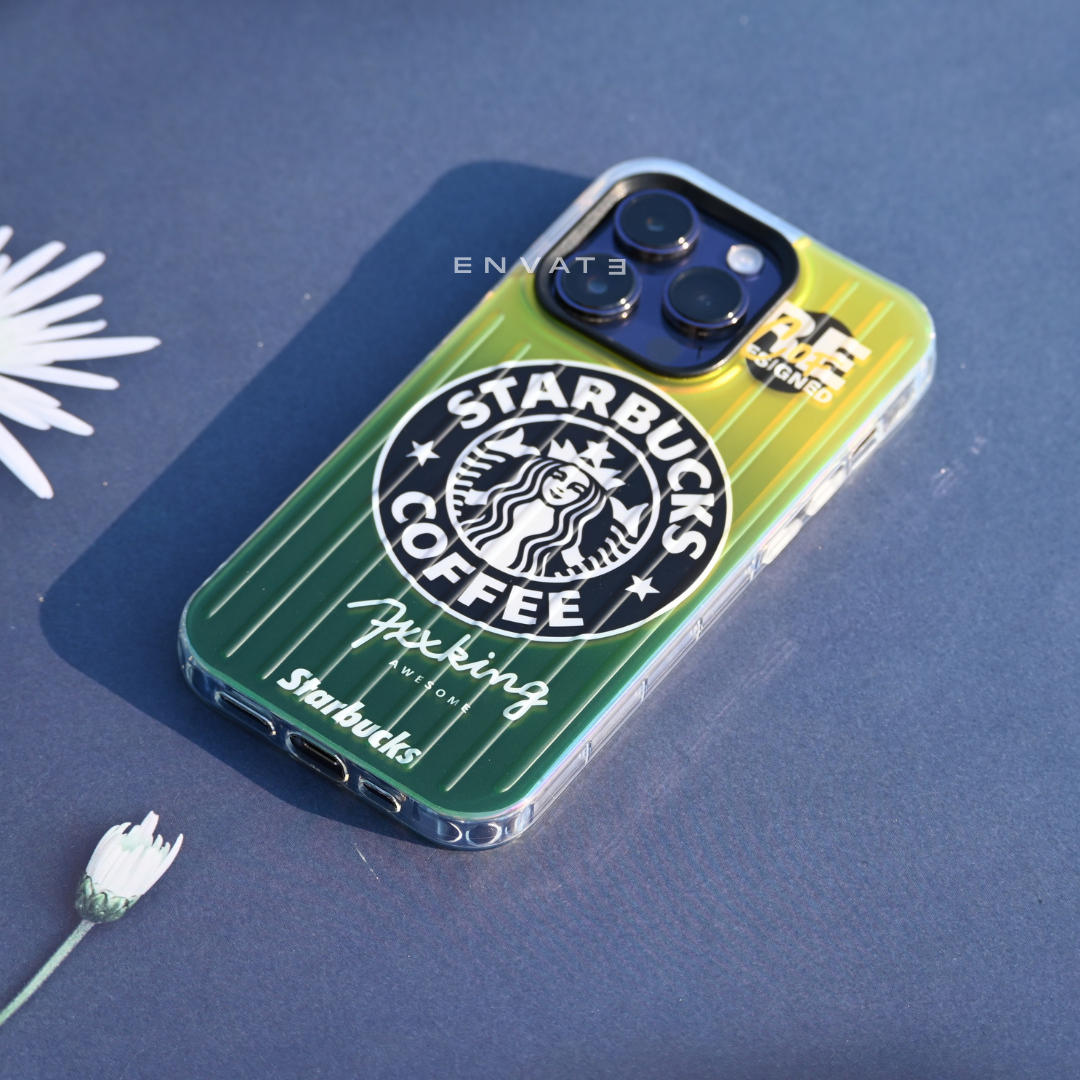 Star Buck Coffee King Print Case For Iphone