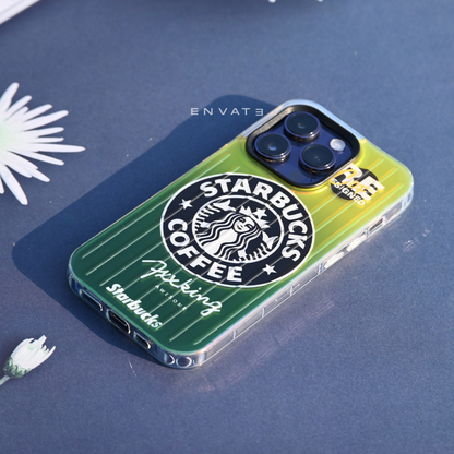 Star Buck Coffee King Print Case For Iphone