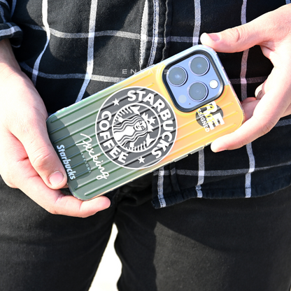 Star Buck Coffee King Print Case For Iphone