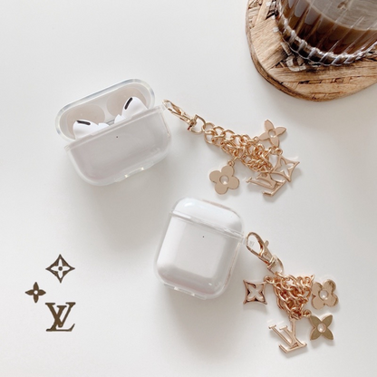 Transparent AirPods 1&2 Cartoon Case