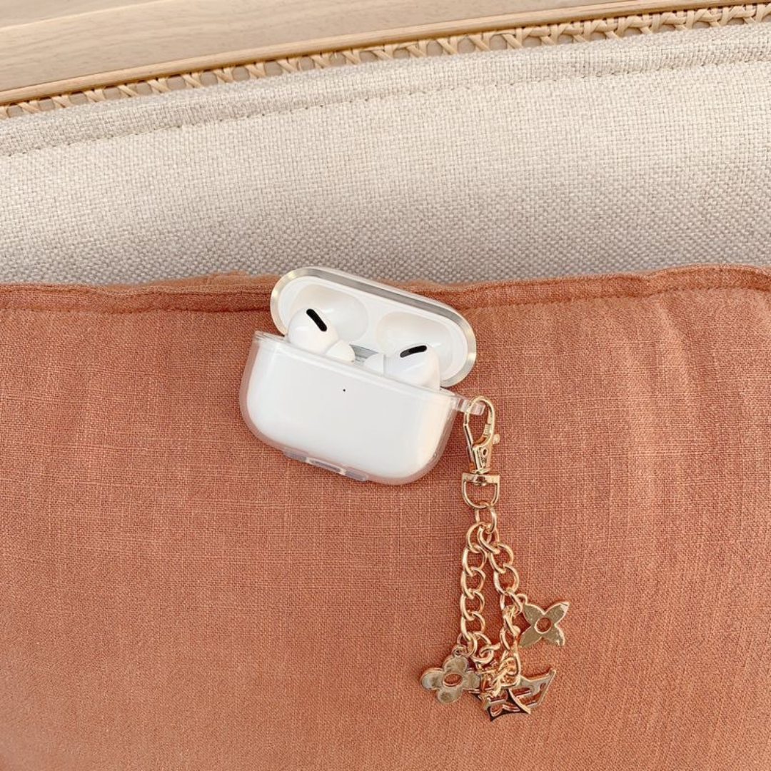 Transparent AirPods 1&2 Cartoon Case