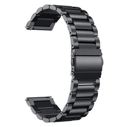 Black Classic Metal Strap For Android Watch