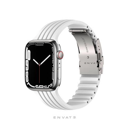 White Sports Formal Watch Straps For Apple Watch