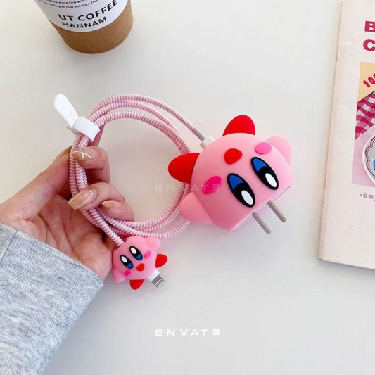 Adorable Kirby 20W Apple Charger Case