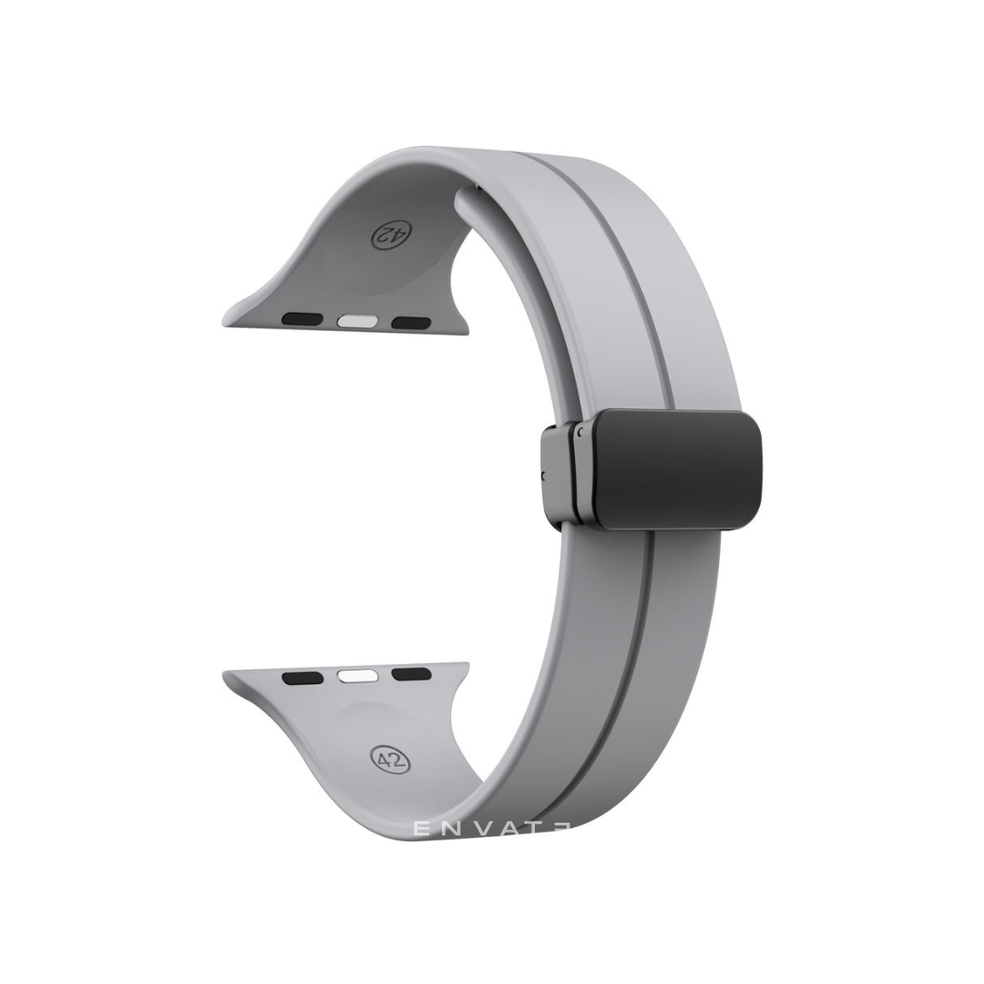 Titanium Savvy Sports Magnet Band For Apple Watch