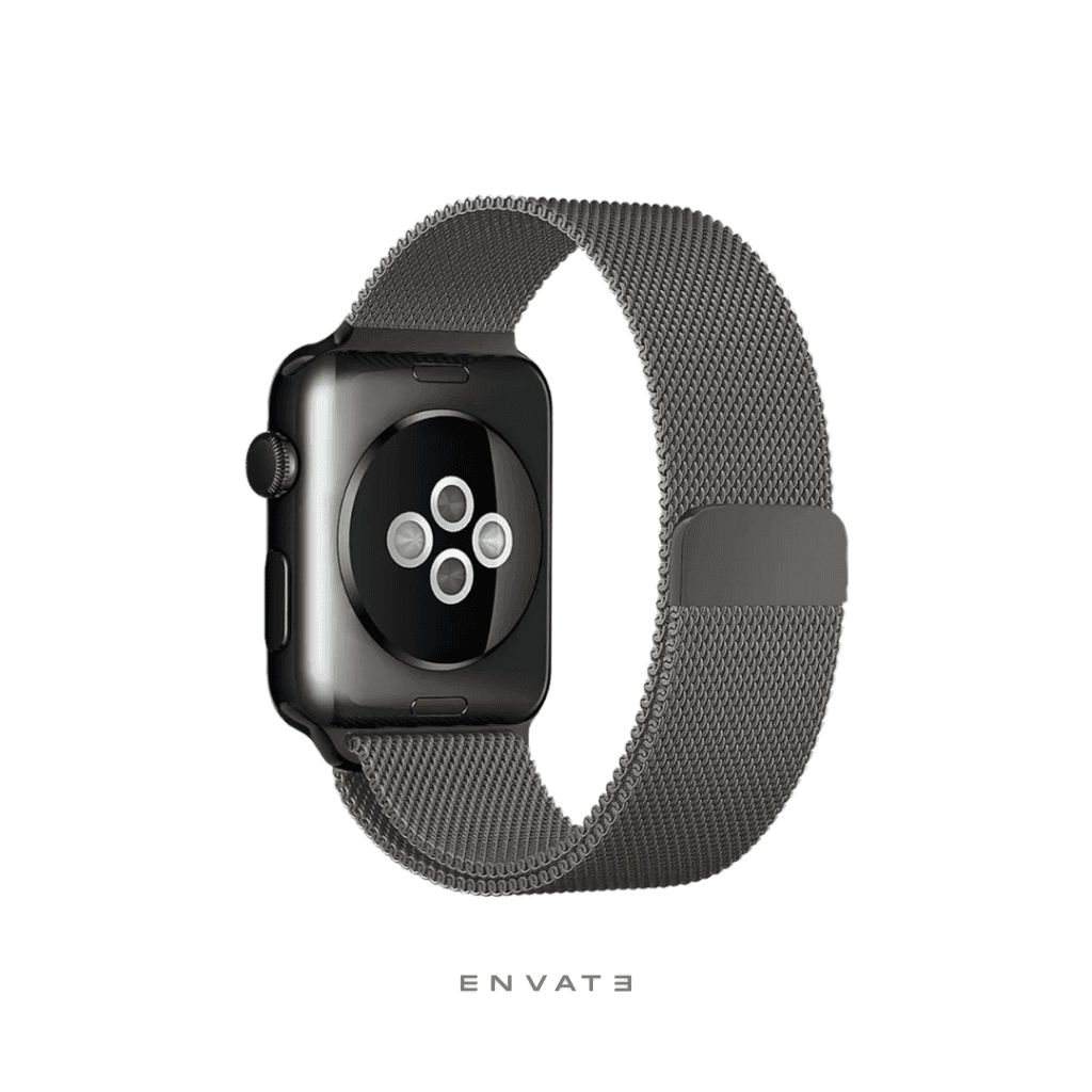 Pink Milanese Loop Strap For Apple Watch