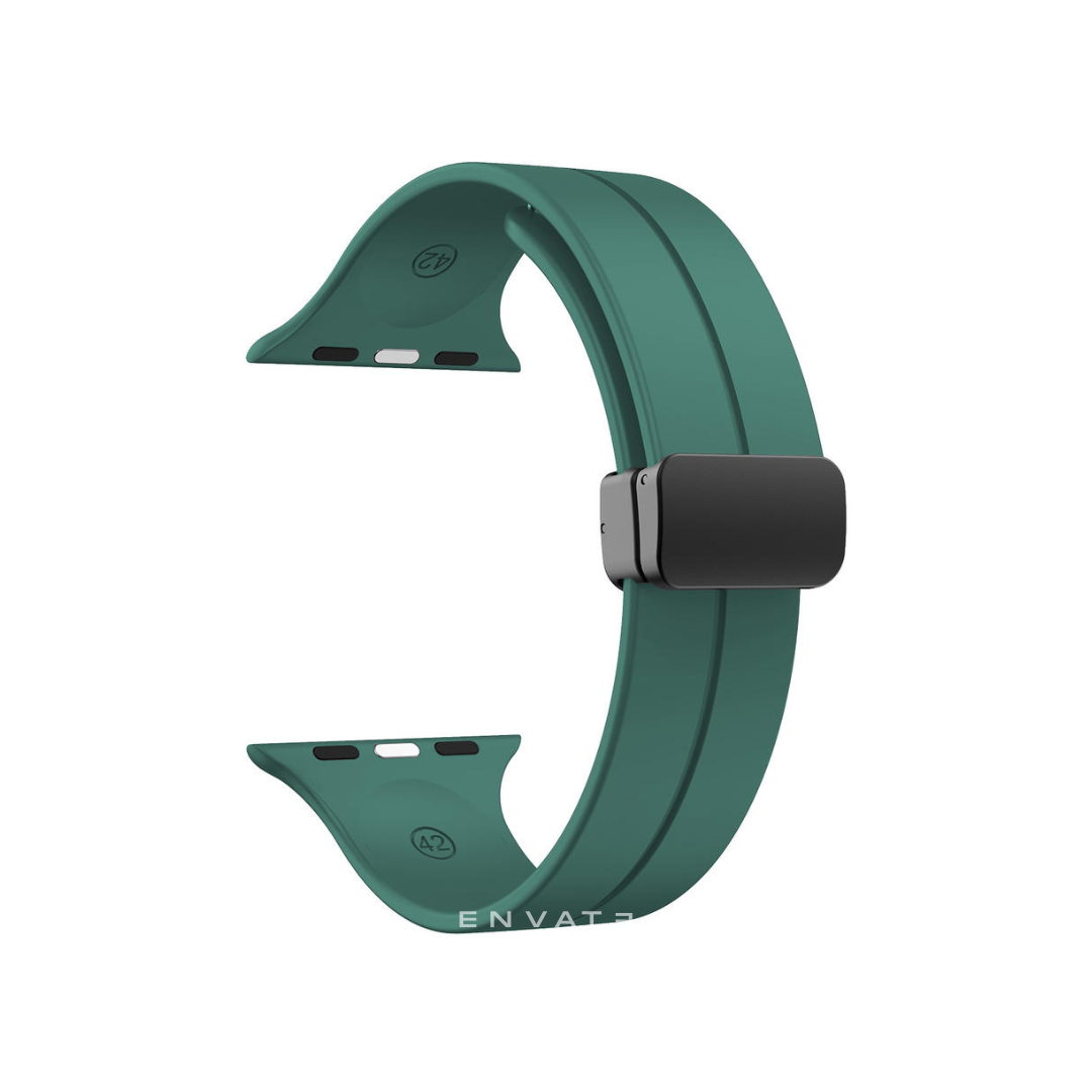 Green Savvy Sports Magnet Band For Apple Watch