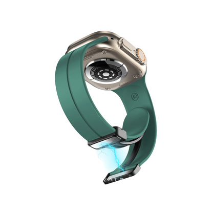 Green Savvy Sports Magnet Band For Apple Watch