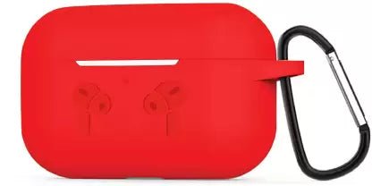 Red Anti- Slip Silicone AirPods Pro Case